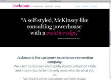 <cite>Jackman Reinvents</cite> website