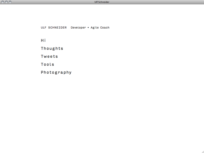 Ulf Schneider website 1