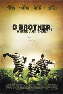 <cite>O Brother, Where Art Thou?</cite> movie poster