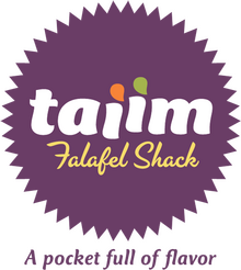 Taiim Falafel Shack logo and website