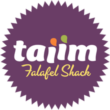 Taiim Falafel Shack logo and website