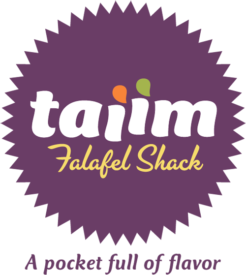 Taiim Falafel Shack logo and website 1