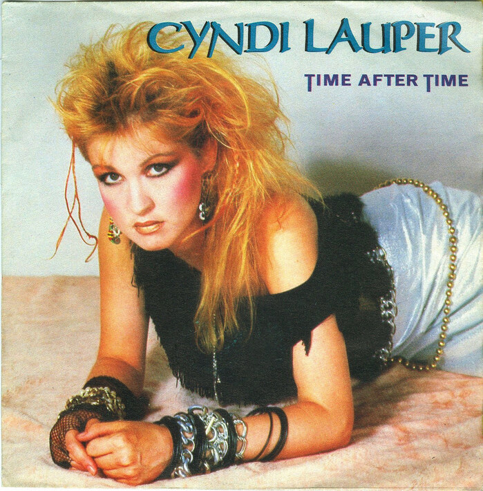 Cyndi Lauper – “Time After Time”&nbsp;(NL/D) single cover