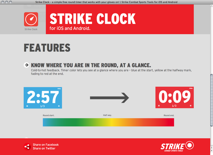 Strike Clock website 2