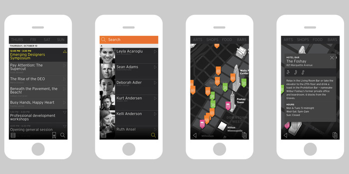 Head, Heart & Hand: AIGA Design Conference app 3