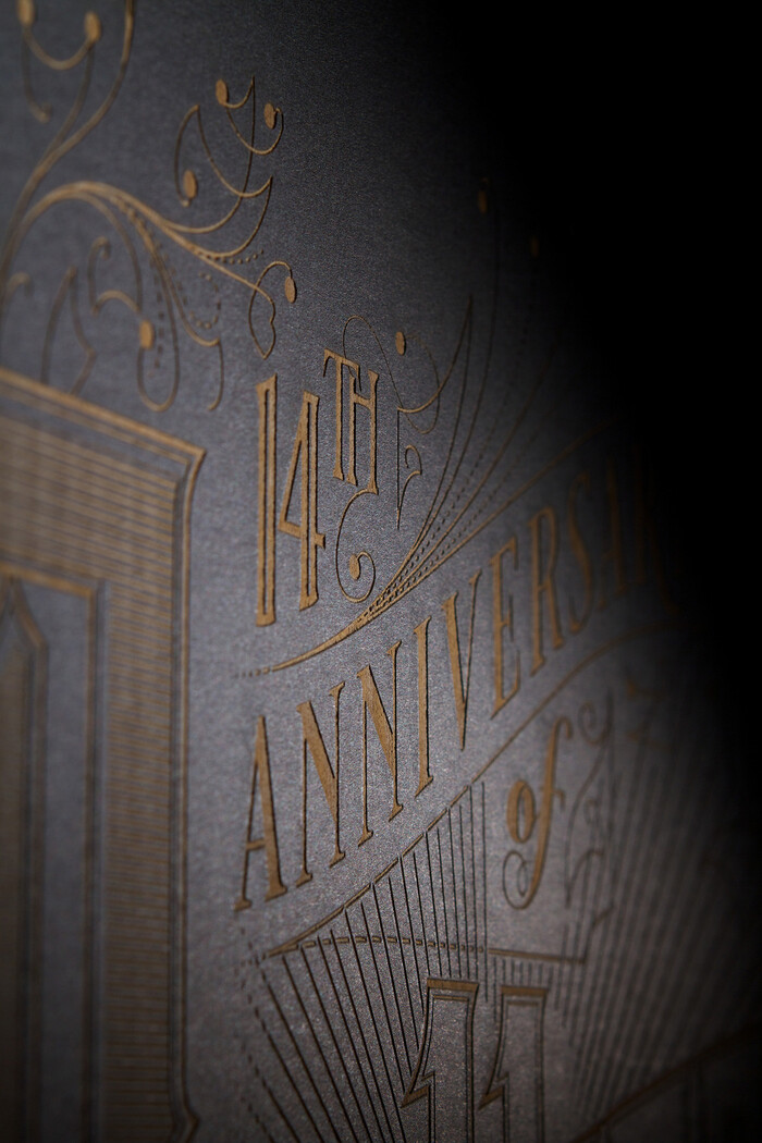 Pantheon – a laser etched poster 3