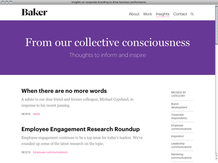 Baker website 4