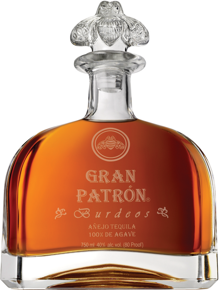 Patrón logo and bottles 3