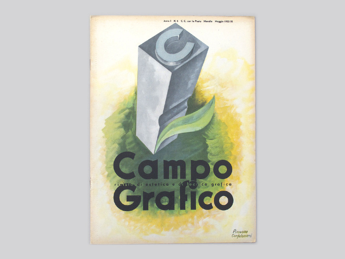No. 5, May 1933. Designed by Carlo Pirovano and Confalonieri.