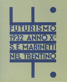 <cite>Futurismo 1932</cite> cover