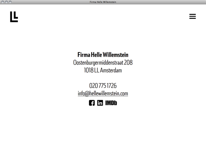 Helle Willemstein website 5