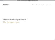 <cite>Instrument</cite> website