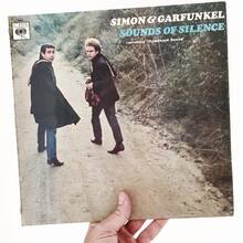 Simon &amp; Garfunkel – <cite>Sounds of Silence </cite>album art
