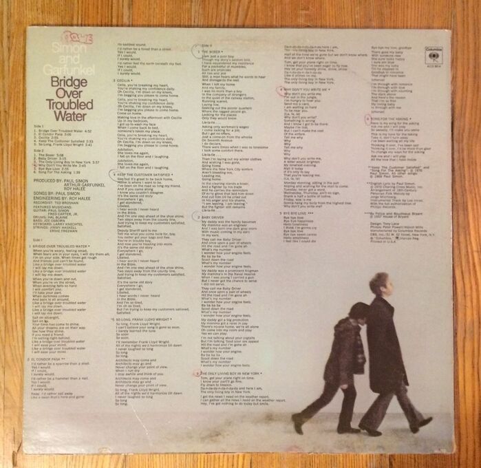 Bridge Over Troubled Water by Simon & Garfunkel 2