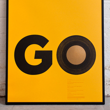 Secret 7″ poster: <cite>Go</cite>