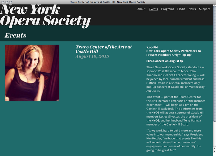 New York Opera Society website 3