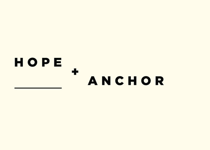 Hope & Anchor branding