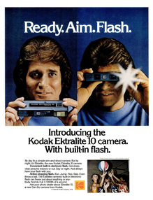 Kodak Ektralite camera ads, 1978–1981