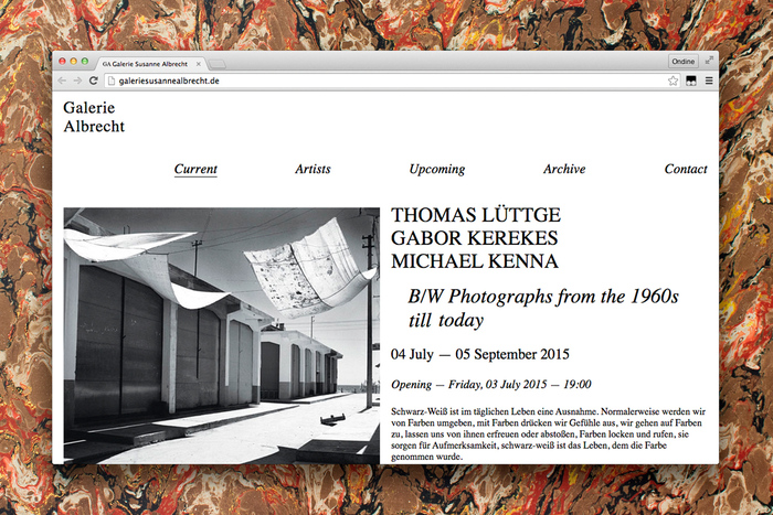 Galerie Albrecht identity 4