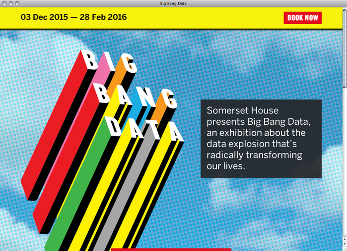 Big Bang Data website 1