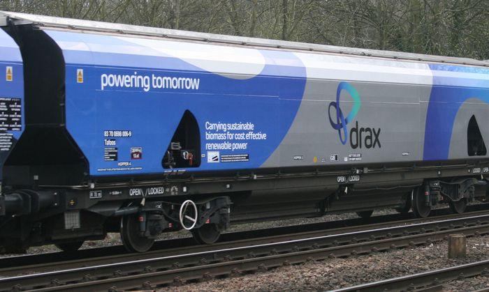 Drax biomass wagon 1