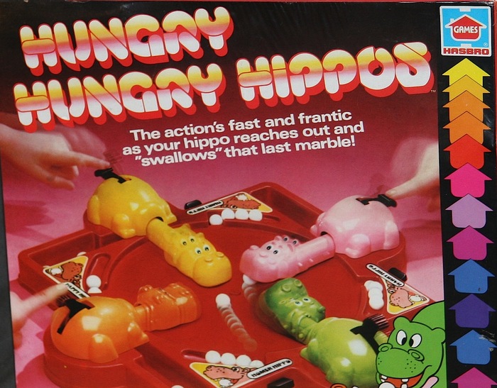 Hungry Hungry Hippos game box