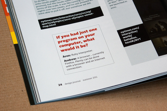 Design (SND), issue No. 112 4