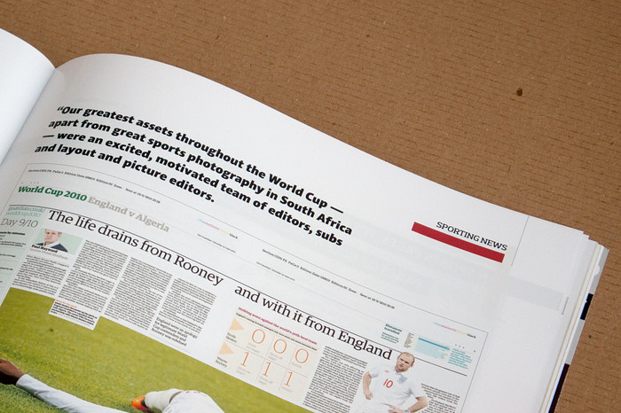 Various impressions of SND’s Design Journal using Acorde.