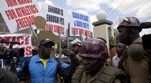 Kenyan runners occupy athletics HQ