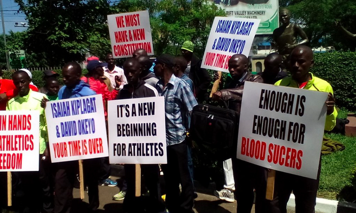 Kenyan runners occupy athletics HQ 5