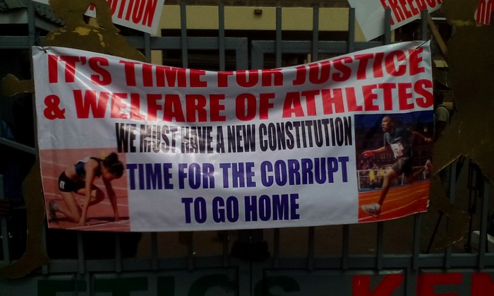 Kenyan runners occupy athletics HQ 6