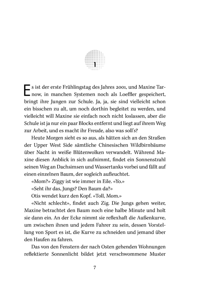 Bleeding Edge by Thomas Pynchon, Rowohlt edition 3