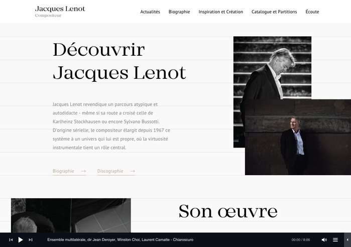 Jacques Lenot website 3