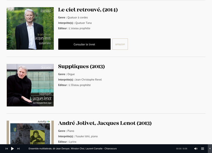 Jacques Lenot website 11