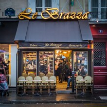 Le Brazza brasserie, Paris