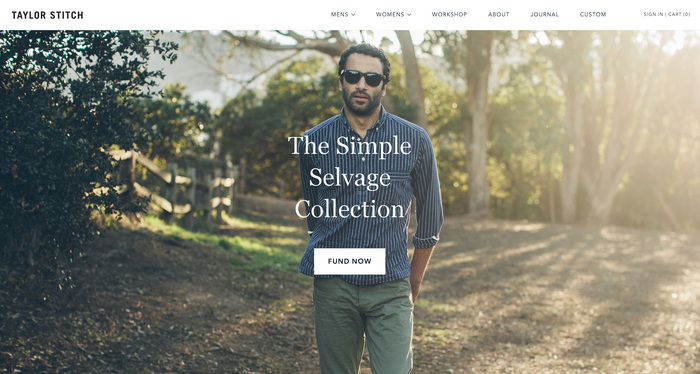 Great headline/background contrast.