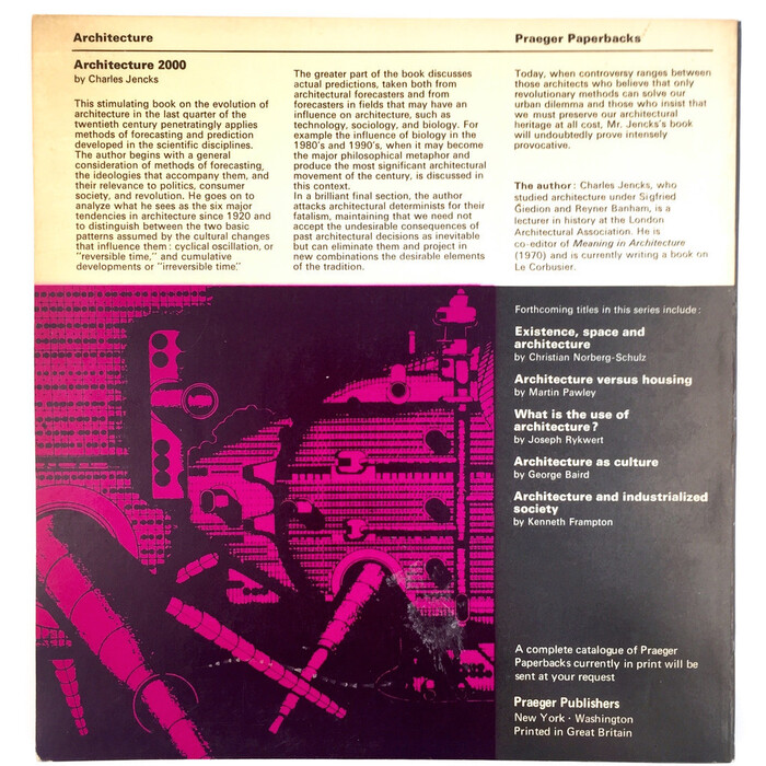 Architecture 2000: Predictions and Methods 3