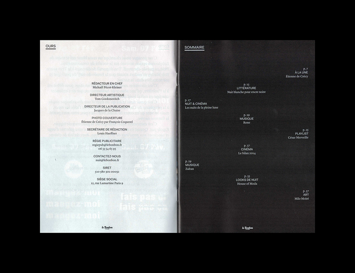 Le Bonbon Nuit nº49, January 2015 2