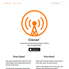 Overcast podcast app
