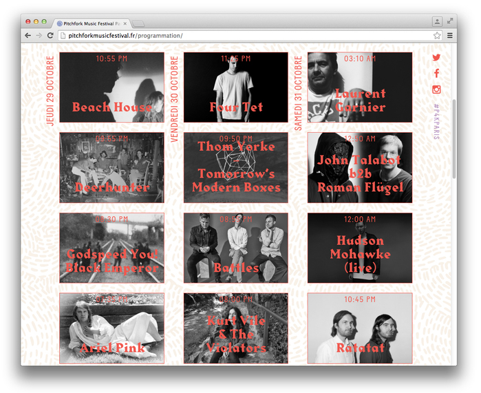 Pitchfork Music Festival Paris 2015 2