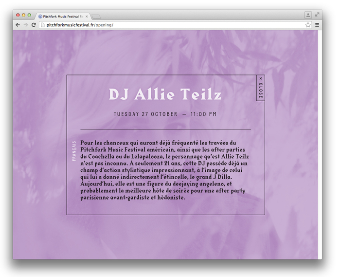 Pitchfork Music Festival Paris 2015 5