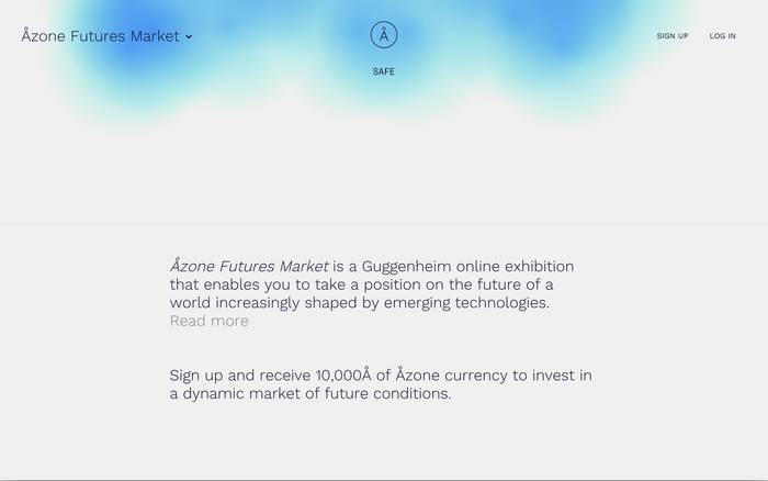 Åzone Futures Market – Guggenheim Museum 2
