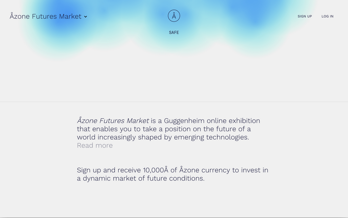 Åzone Futures Market, Guggenheim Museum 2