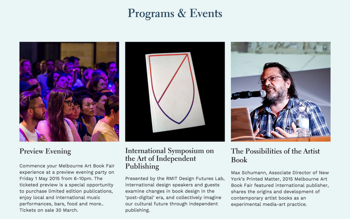 Melbourne Art Book Fair 3