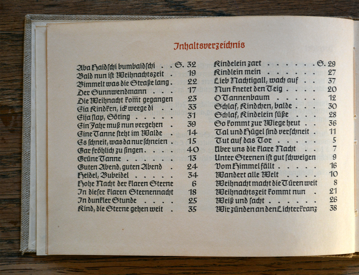 The table of contents reveals that the numerals in Claudius are not tabular.