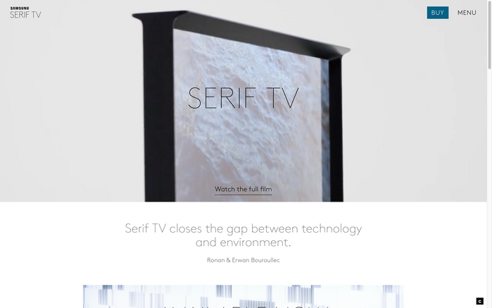 Serif TV website 1