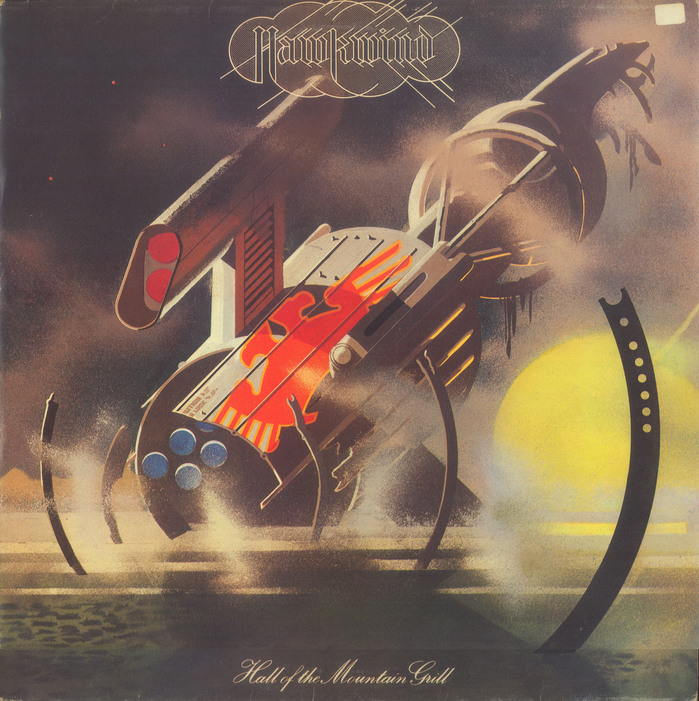 Hawkwind – Hall of the Mountain Grill album art