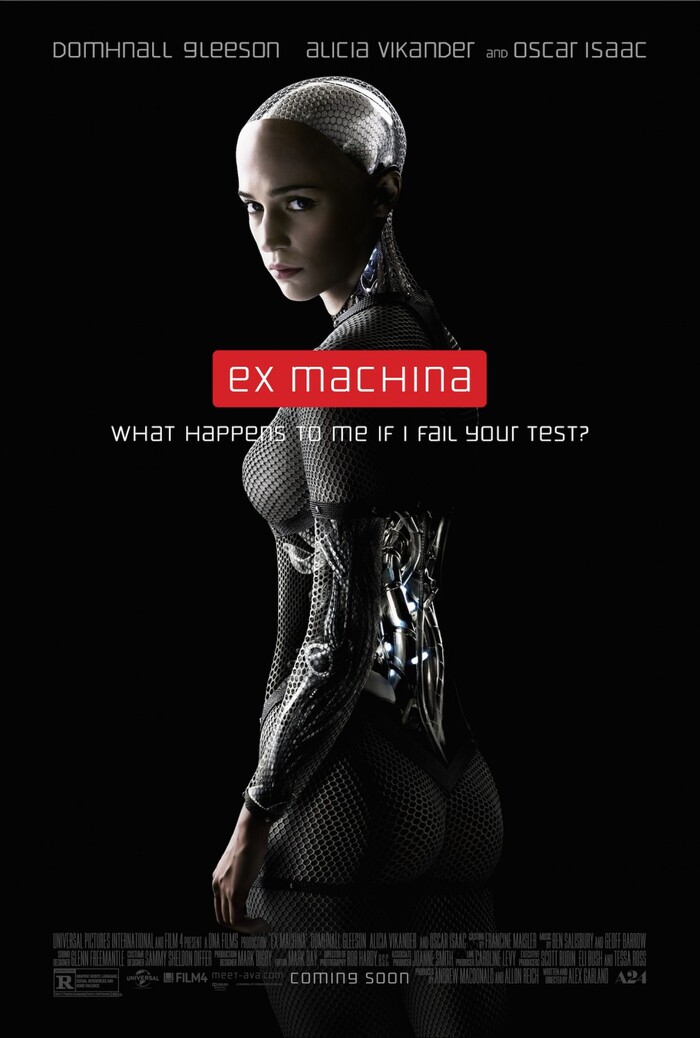 Ex Machina logo, posters, and marketing 3