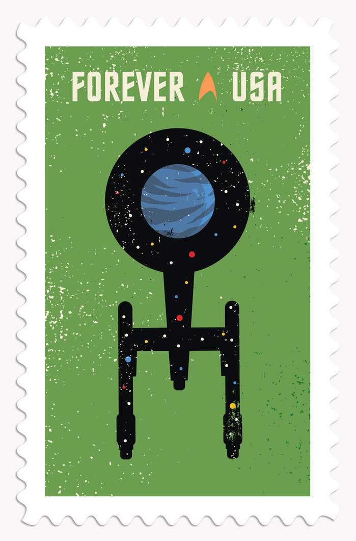 Star Trek postage stamps 3
