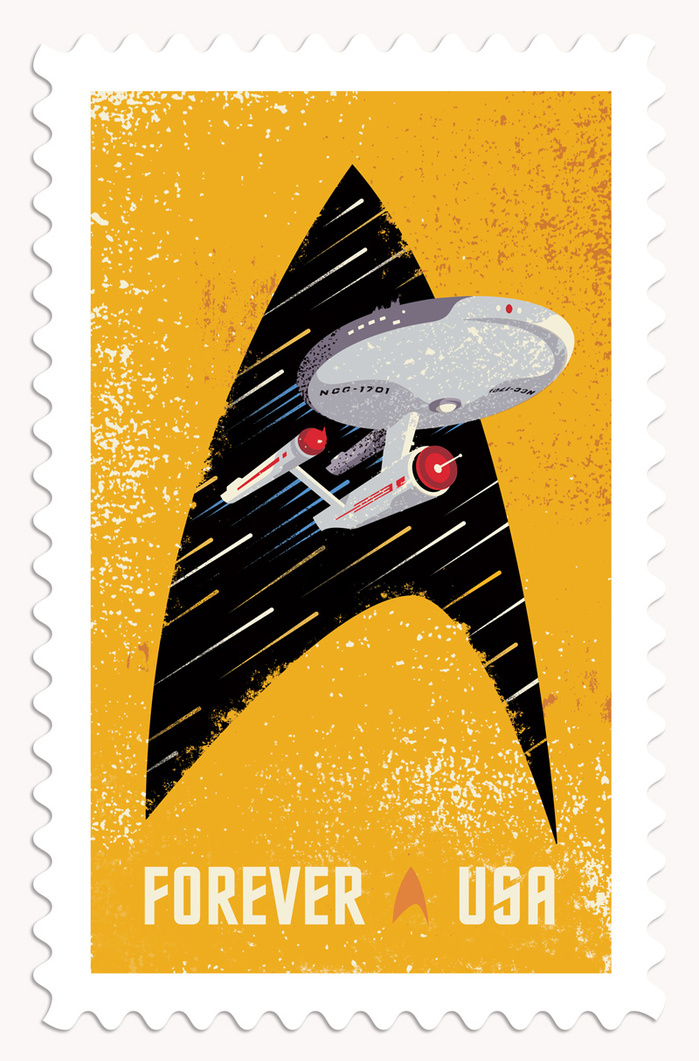 Star Trek postage stamps 4